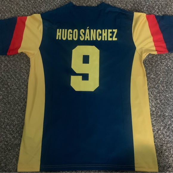 1988 Club America Home Jersey (Hugo Sánchez #9) Size XL - USED - Picture 7 of 10